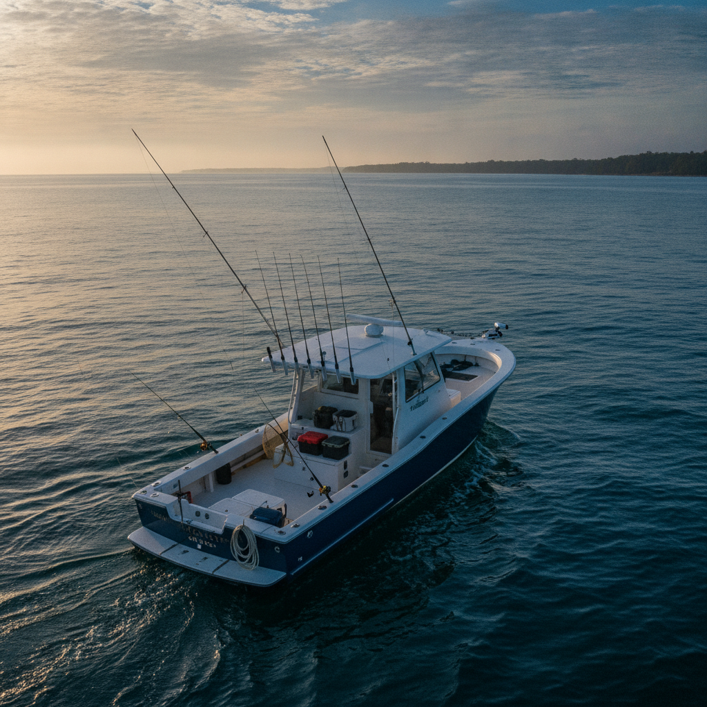 Fishing With Captain Leo - No Face and No Text